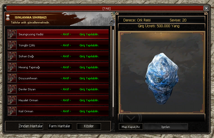 Işınlanma Sihirbazı