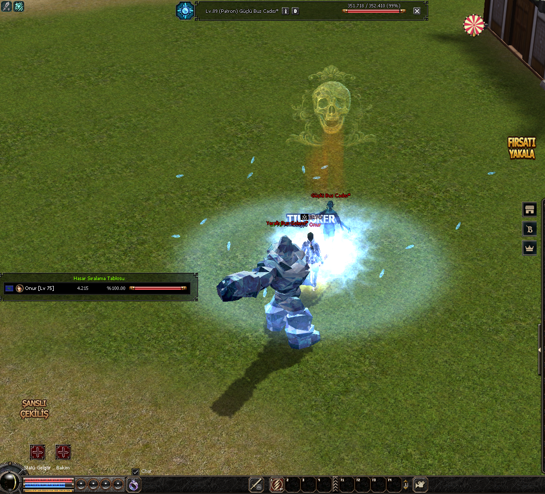 Boss Hasar Sıralama Sistemi